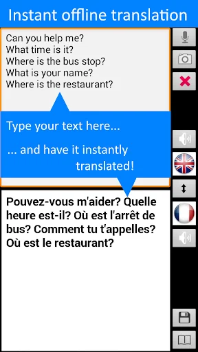 Offline Translator: French-Eng screenshot 3