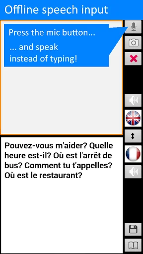 Offline Translator: French-Eng screenshot 4