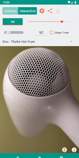 Hair Dryer Sound Jukebox screenshot 4