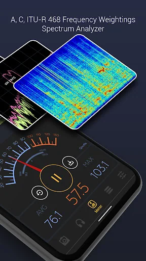 Decibel X - Pro Sound Meter screenshot 2