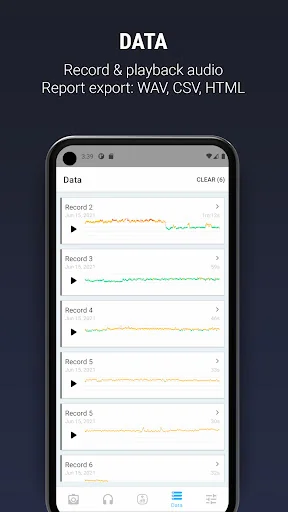 Decibel X - Pro Sound Meter screenshot 4
