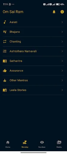 OmSaiBaba:LiveDarshana-Manthra