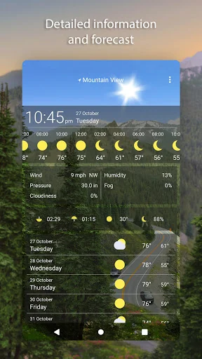 Road - Weather Live Wallpaper screenshot 2