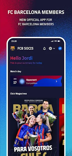 FC Barcelona Members screenshot 1