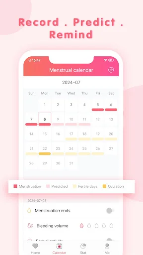 Moonbook: Menstrual assistant screenshot 3