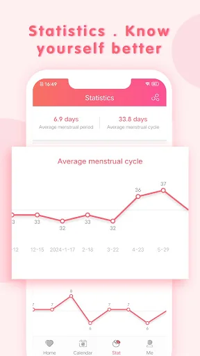 Moonbook: Menstrual assistant screenshot 4