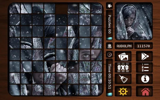 Sliding Puzzle Deluxe screenshot 1