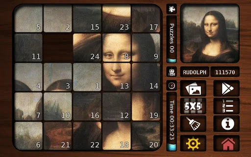 Sliding Puzzle Deluxe screenshot 2