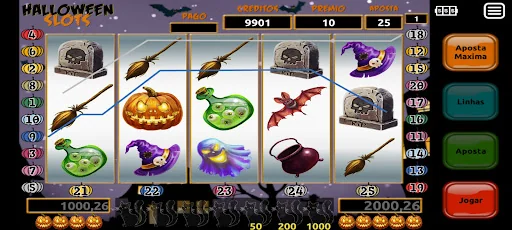 Halloween Slot Machine screenshot 2
