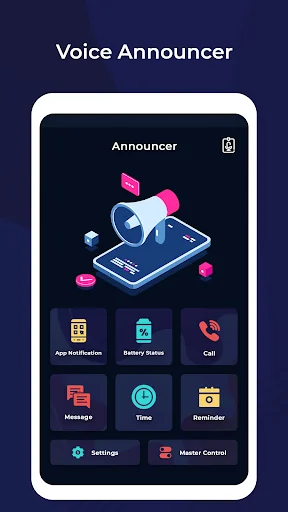Voice Announcer screenshot 1