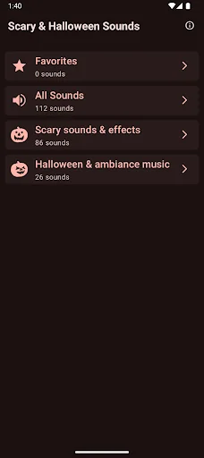 Scary Halloween sound effects screenshot 1