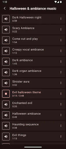 Scary Halloween sound effects screenshot 3
