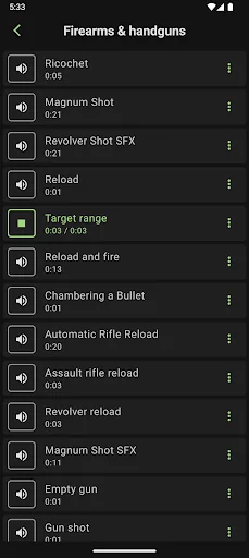 Weapon and Gun sounds screenshot 2