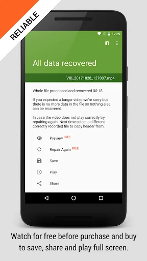 MP4Fix Video Repair Tool screenshot 4