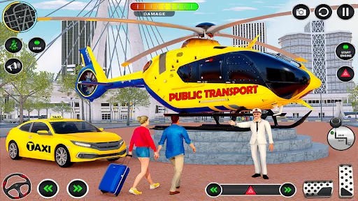 Cab Simulator Passenger Game screenshot 3