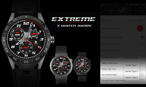 Extreme Watch Face screenshot 4