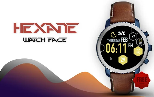 Hexane Digital Watch Face screenshot 2