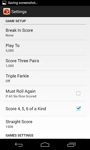 Farkle Dice DLX screenshot 4