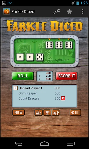 Farkle Diced - Halloween screenshot 2