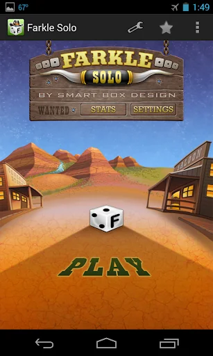 Farkle Solo Solitaire screenshot 1