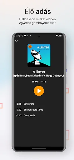 Klubrádió screenshot 3