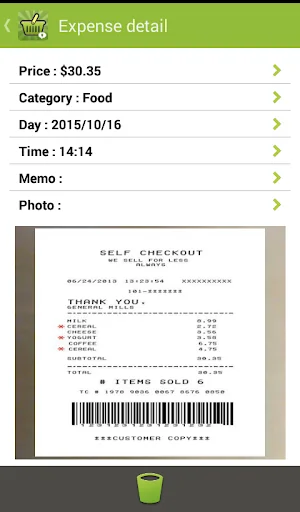 Quick Money Recorder-Budget screenshot 4