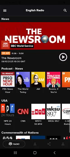 English Radio screenshot 1