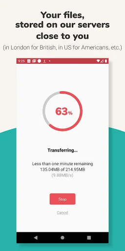 Smash: File transfer screenshot 4