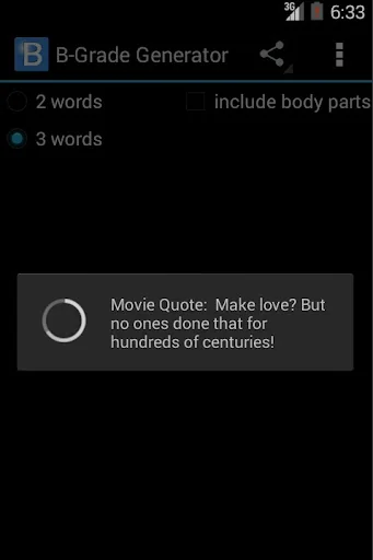 B-Grade Movie Generator