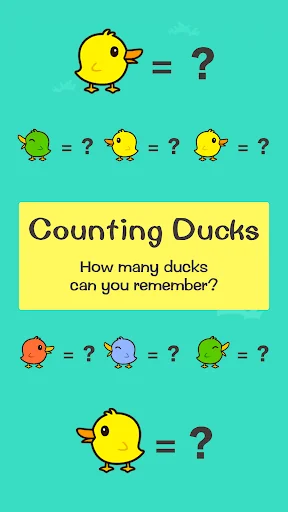 Counting Ducks - Memory Game