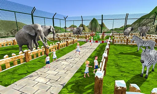 Wild Animal Zoo Transporter 3D