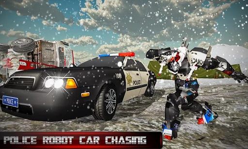 US Police Transform Robot Car