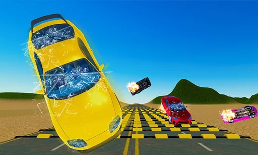 Car Crash: Car Driving Test 3D screenshot 4