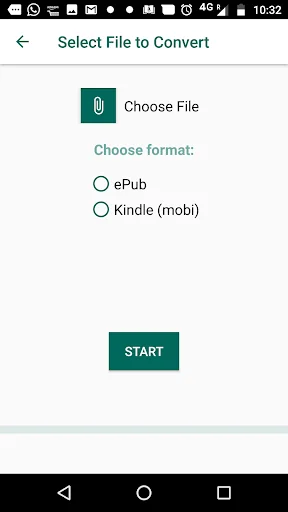 PDF to Kindle/ePub converter screenshot 2