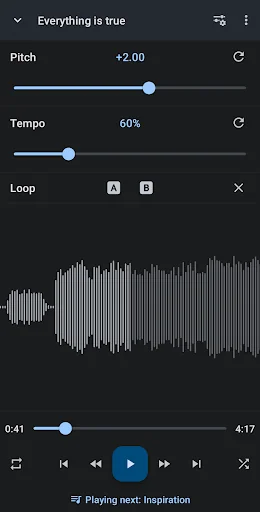 Music Speed Changer screenshot 1