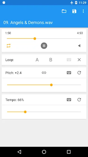 Music Speed Changer (Classic) screenshot 1