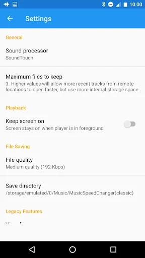 Music Speed Changer (Classic) screenshot 2