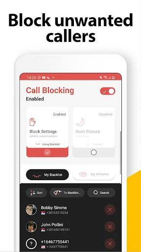 Call Blocker - Block Numbers screenshot 2
