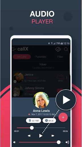 Call Recorder - callX screenshot 4