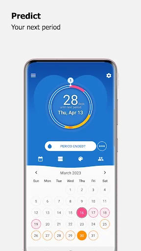 Period Tracker Bloom screenshot 1