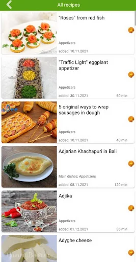 Snack recipes screenshot 3