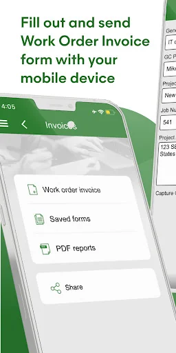 Work Order Invoice