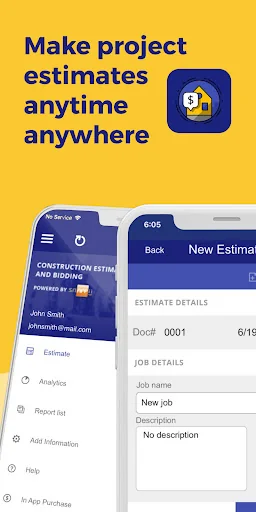 Construction Estimator App