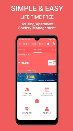 SnB - Housing Society Mgmt App