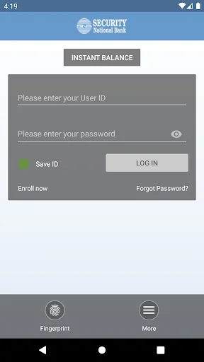 SNB Mobile Banking screenshot 2