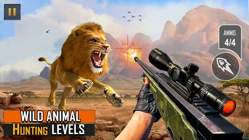 Wild Dino Hunter: Hunting Game screenshot 4