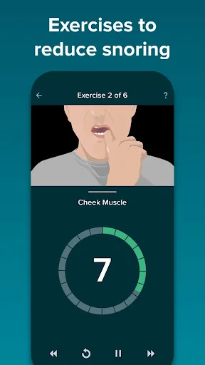 SnoreGym : Reduce Your Snoring screenshot 1