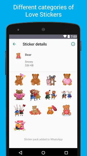 Love Stickers - WAStickerApps screenshot 3