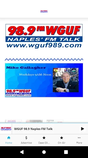 98.9 WGUF Naples FM Talk
