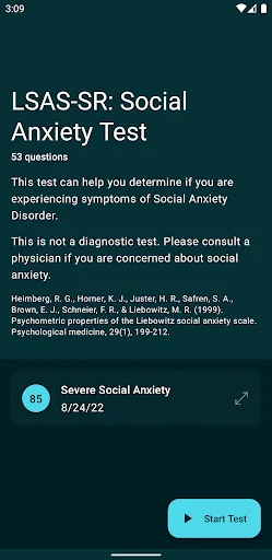 Social Anxiety Test screenshot 4